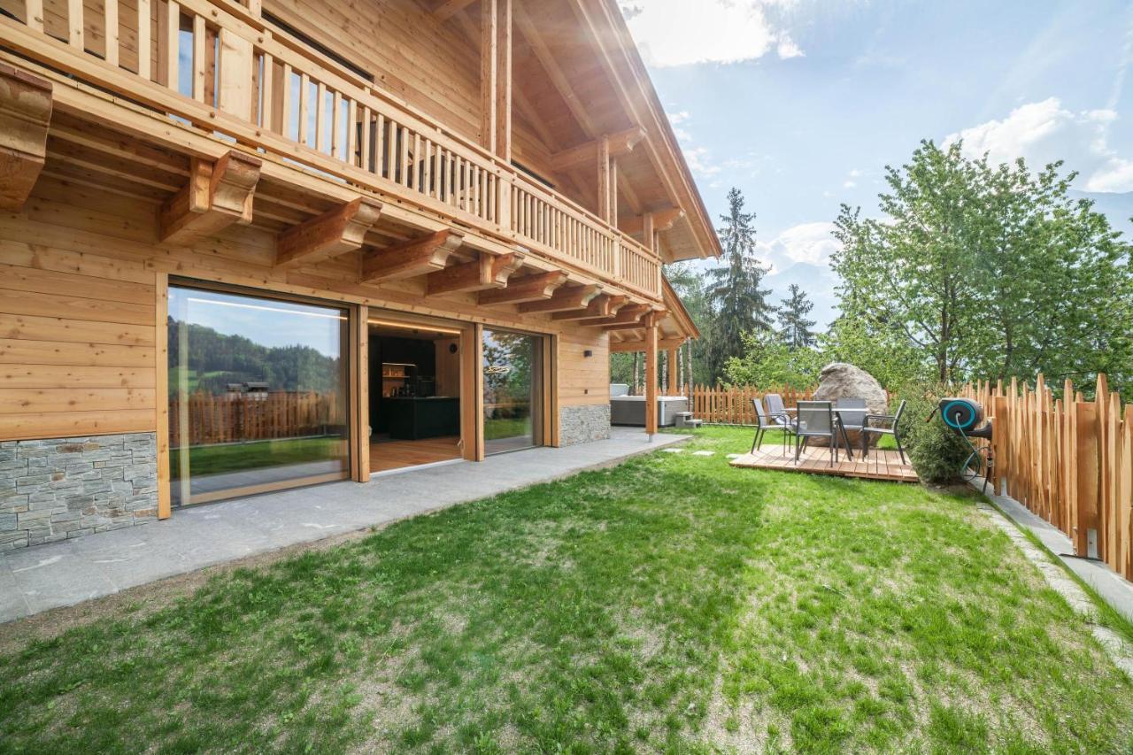 Bergchalet Heidi Und Peter San Leonardo in Passiria Exterior photo